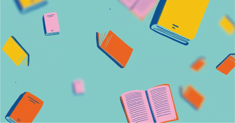 illustrations représentant des livres